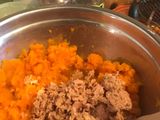 Pastel de calabaza y atún 😋😋😋😋