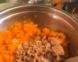 Foto del paso 2 de la receta: Pastel de calabaza y atún 😋😋😋😋