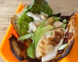 A picture of step 4 of Roast Chicken, Avo and Tomato Chutney Cottage Tacos.