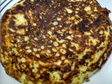 Tortilla de puré de papas