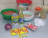 A picture of step 1 of Coconut party jollof rice.