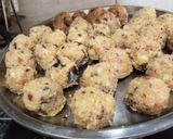 A picture of step 2 of Homemade Mawa ladoo.