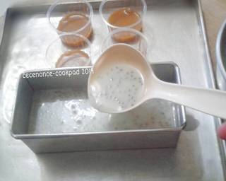 Puding Cendol Selasih - Step 3