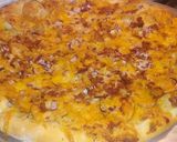 A picture of step 3 of Potato pizza.
