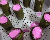 Foto langkah ke 7 dari resep Kue Putu Naga Merah.