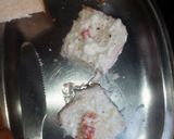A picture of step 3 of Fried bread dhokla.