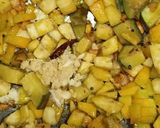 A picture of step 3 of Palak ki sabzi.