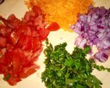 A picture of step 2 of Bean curry.