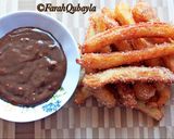 Foto langkah ke 10 dari resep Mini Churros with Chocolate Dipping Sauce.