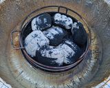 A picture of step 3 of Smoked chicken 🐔.