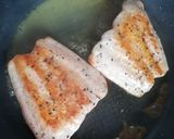 Narancsos-fokhagymás lazac recept fázis 4 fotója
