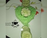 A picture of step 3 of Green rice.