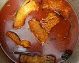 A picture of step 6 of Fish curry.