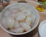 รูปขั้นตอนการทำที่ 1 ของ เงาะกะทินมสด