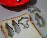 Foto langkah ke 3 dari resep Roti tawar selai coklat.