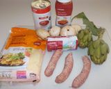 Foto del paso 5 de la receta Pizza de longaniza Halloween