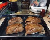 Foto del paso 2 de la receta: Pollo enrollado con jamón y queso