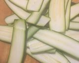 A picture of step 1 of Keto Meat and Zucchini Rolls.
