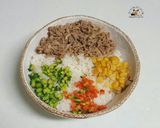 Hình bước làm 7 của món Cơm Trộn Dinh Dưỡng Cho Bé