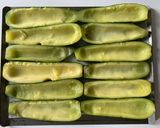 A picture of step 9 of Baked Stuffed Zucchini.