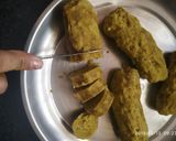 मटर के चटपटे गट्टे (Matar ke chatpate gatte recipe in Hindi) रेसिपी चरण 7 फोटो