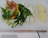 Foto langkah ke 1 dari resep Tumis ayam,jamur,wortel.