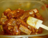 Foto del paso 1 de la receta: Costillas en adobo casero, al horno