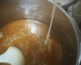 A picture of step 2 of Beef Nehari.