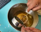超簡單不用揉不髒手的義大利厚片瑪格麗特披薩的食譜步驟5照片