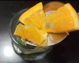 A picture of step 1 of Orange mojito.