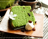 Foto langkah ke 10 dari resep Chiffon Green Tea Matcha soft and moist.