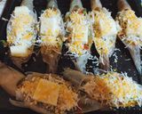 Foto langkah ke 4 dari resep Baked Cheesy Garlic Prawns.