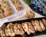 Zabkeksz,aszalt gyümölcsökkel és étcsokival (glutén-és tejmentes) recept fázis 7 fotója