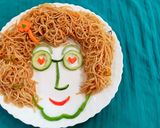 A picture of step 6 of Veg Noodles.