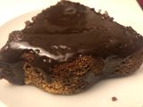 Bizcocho de nutella con glaseado