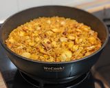 Foto del paso 4 de la receta Pulpo al curry en pasta para fideuà