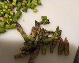 Foto langkah ke 2 dari resep Risotto Asparagus Udang.