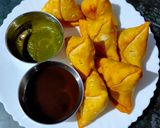 आलू समोसा (Aloo samosa recipe in hindi) रेसिपी चरण 7 फोटो