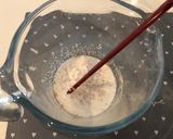 A picture of step 1 of Hot cross buns (direct method).