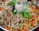 Foto langkah ke 4 dari resep Roti Goreng Isi Ayam dan Sayur.