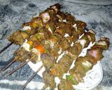 A picture of step 7 of Beef Skewers.
