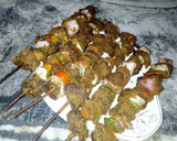 A picture of step 7 of Beef Skewers.