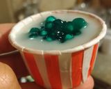 Foto langkah ke 4 dari resep Blue Sago Pudding.
