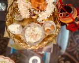 A picture of step 2 of Makhan Mishri Krishna Janmashtami Prasad.