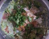 A picture of step 6 of Sweet potato tikki.