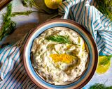 A picture of step 3 of Tzatziki.
