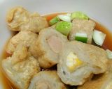 Foto langkah ke 6 dari resep Pempek ikan mas(isi sosis dan telur).