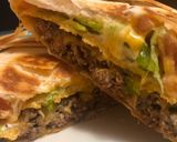 A picture of step 8 of Lauren’s Crunchwrap Supreme.