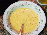 Revuelto de gulas y gambas