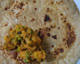A picture of step 6 of Potato wraps.